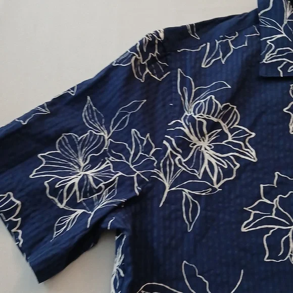 GAP Mens Hawaiian Shirt - Picture 6 of 9